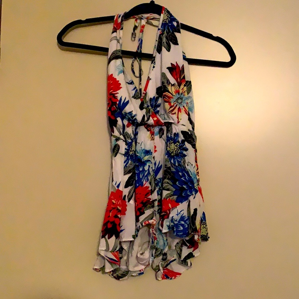Open back romper!
